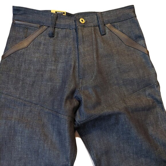 G-Star Raw Oregon 5620 3D Loose Tapered Button Fly Dark Blue Denim Jeans Sz 30 - Picture 6 of 16
